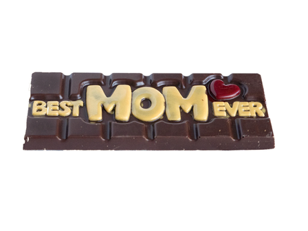 Chocolade reep Best mom ever.
