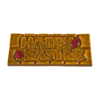Chocolade reep Happy Easter.