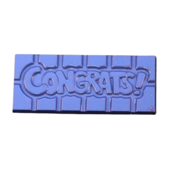 Chocoladereep &ndash; Congrats! | Het Bonbon Geheim