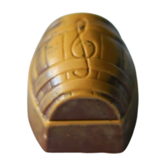 Rum Tonnetje Bonbon &ndash; Pure Chocolade met Rijke Rumvulling