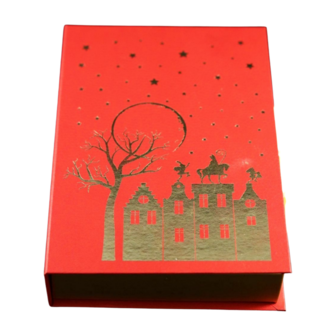 Het Grote Sinterklaasboek &ndash; gevuld met chocoladeletter, sintchocolade &amp; pepernoten