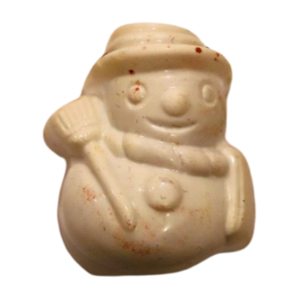 Sneeuwpop Witte Chocolade met Specerijencaramel | Het Bonbon Geheim