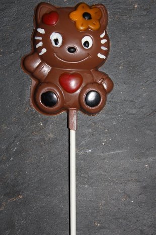 Chocolade dieren lolly.