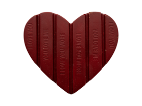 Chocolade Hart Reep met Rozenblaadjes – Romantisch & Ambachtelijk | Het Bonbon Geheim