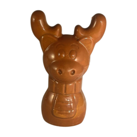 Rendier Holfiguur van Chocolade – Feestelijk & Ambachtelijk | Het Bonbon Geheim