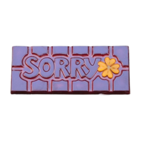 Chocoladereep – Sorry | Het Bonbon Geheim