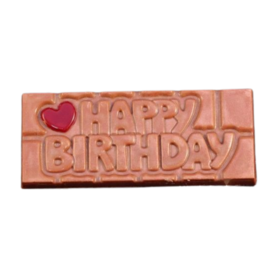 Chocoladereep – Happy Birthday | Het Bonbon Geheim